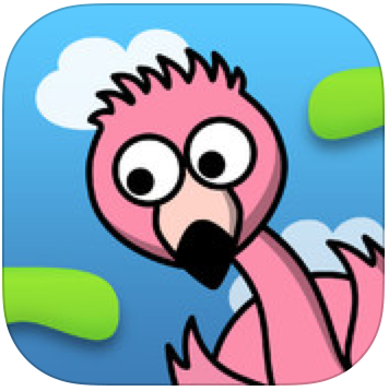 Falling Flamingo