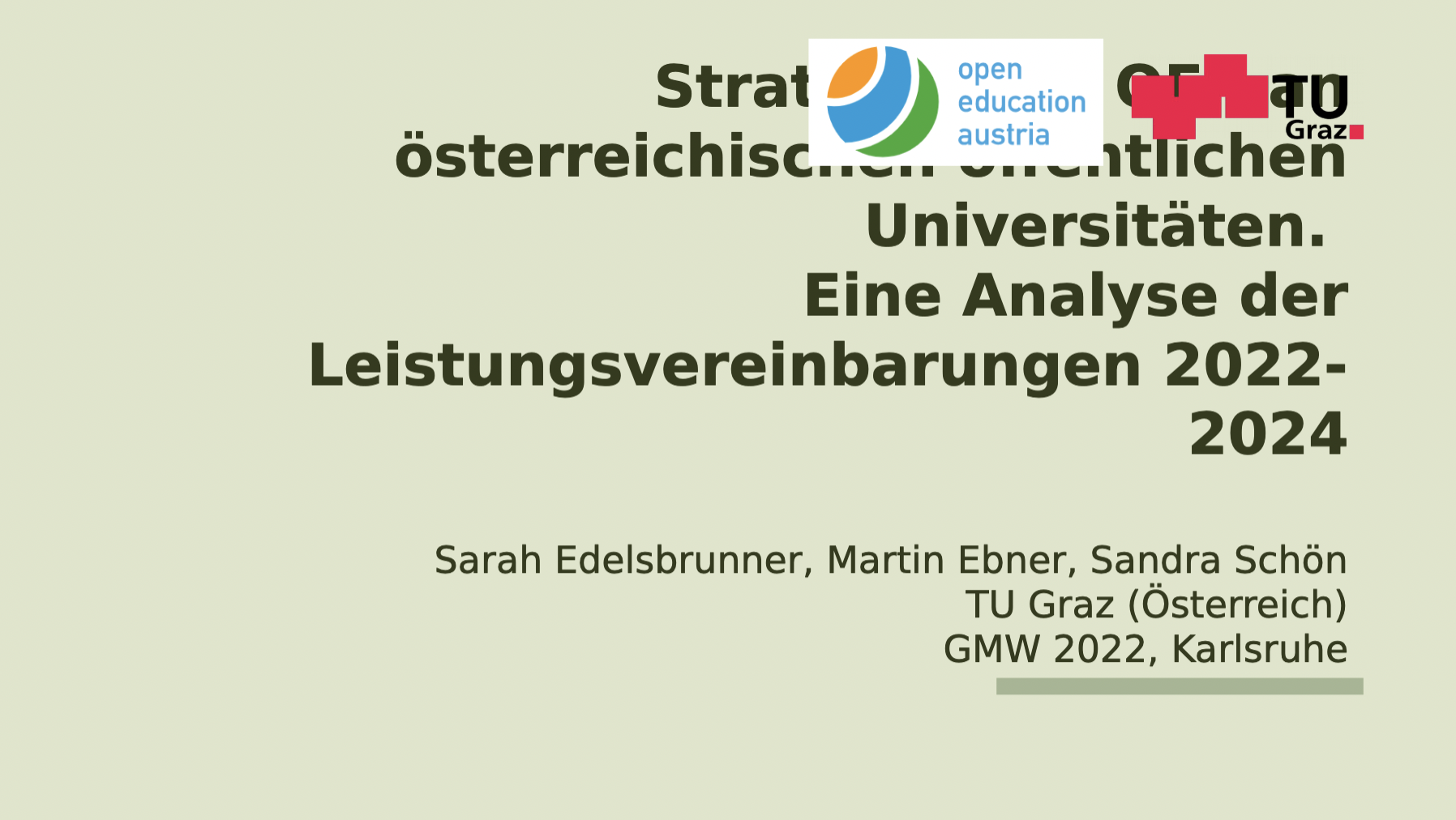 [presentation] Strategien Zu OER An österreichischen öffentlichen ...