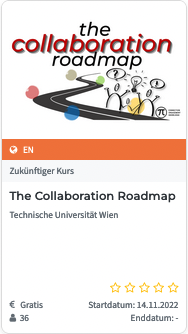 [mooc] The Collaboration Roadmap #tuwien #imoox